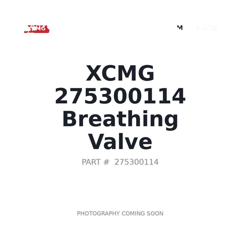 275300114 XCMG Breathing Valve