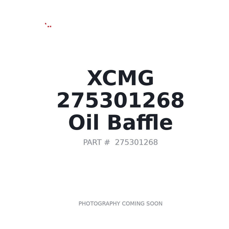 XCMG 275301268 Oil Baffle WA1180 OEM Grader Part