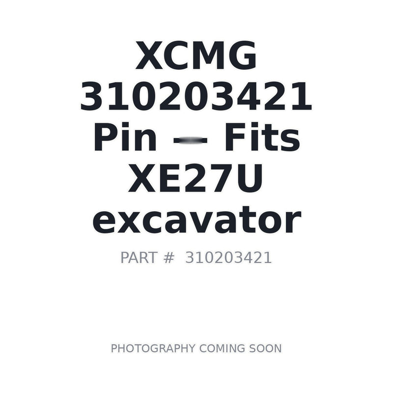 310203421 XCMG Pins