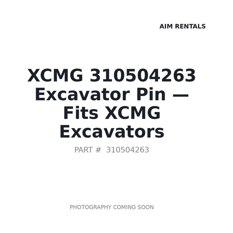 310504263 XCMG Pins