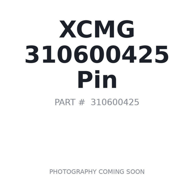 XCMG 310600425 Pivot Pin for XE200 XE210 XE215C XE265C Excavator