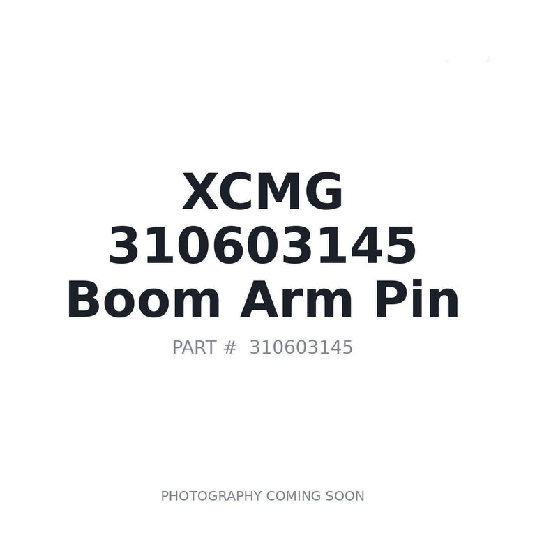 310603145 XCMG Boom Arm Pin