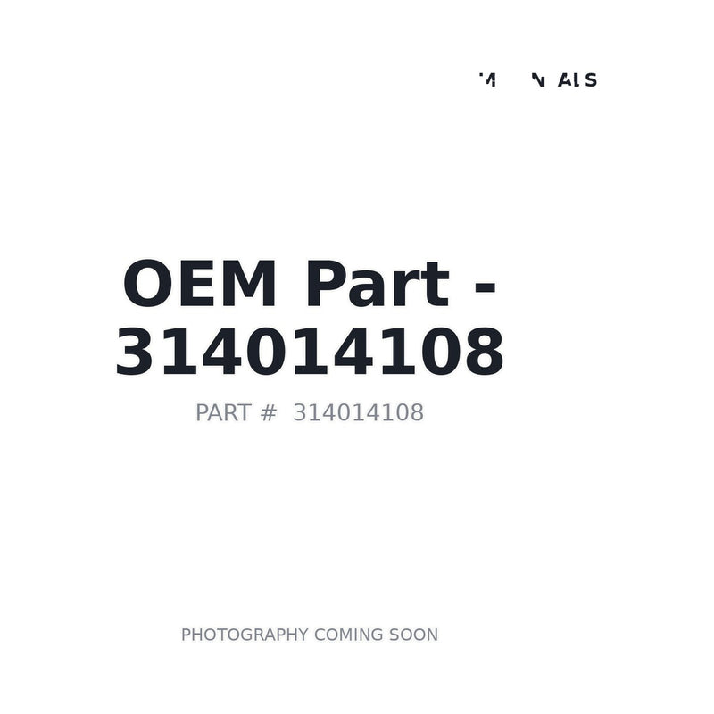 Genuine XCMG 314014108 OEM replacement part for XCMG heavy equipment