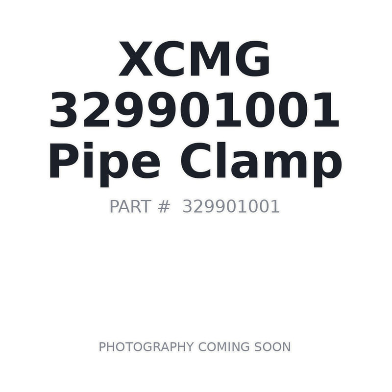 XCMG 329901001 OEM-spec Pipe Clamp for XCMG Equipment