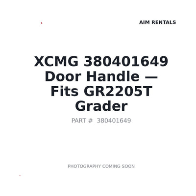 380401649 XCMG Cab Door Handles