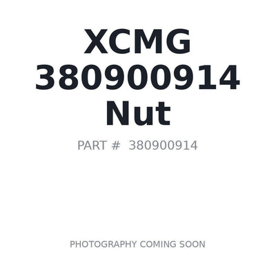 380900914 XCMG Nut
