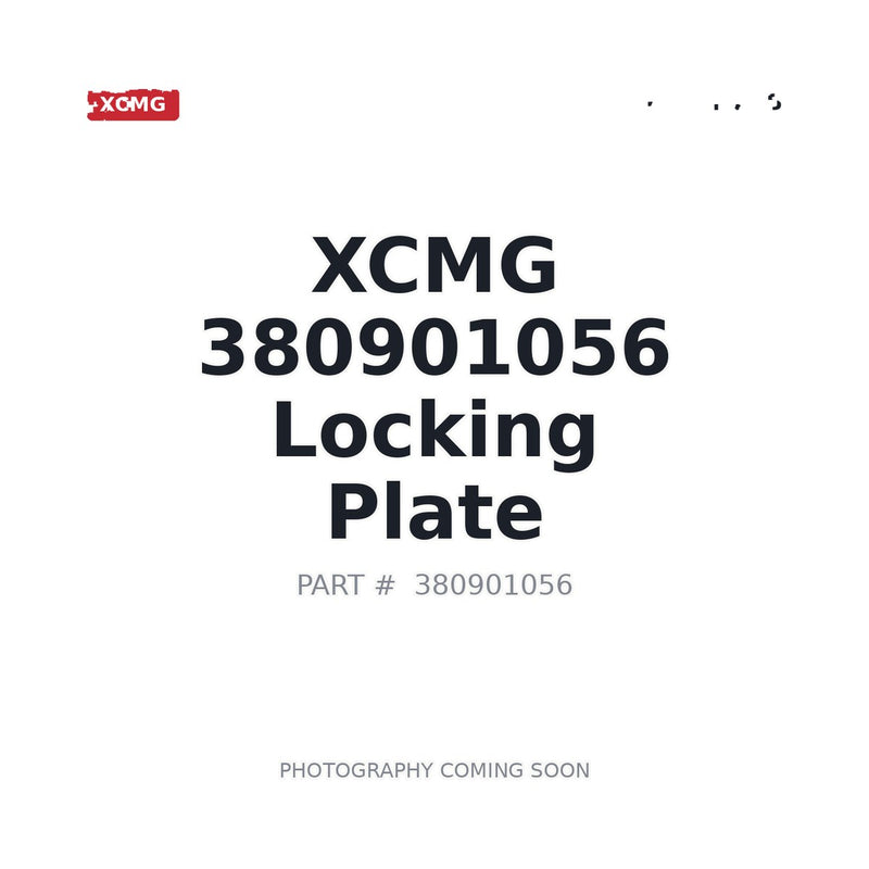 XCMG 380901056 Locking Plate for GR1605 GR2205T Motor Grader