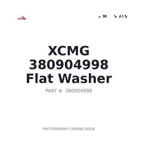 Genuine XCMG 380904998 flat washer for GR2605 motor grader control mechanism