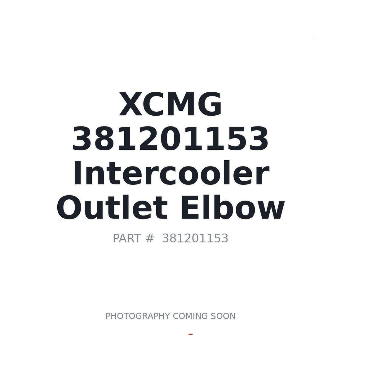 381201153 XCMG Hose
