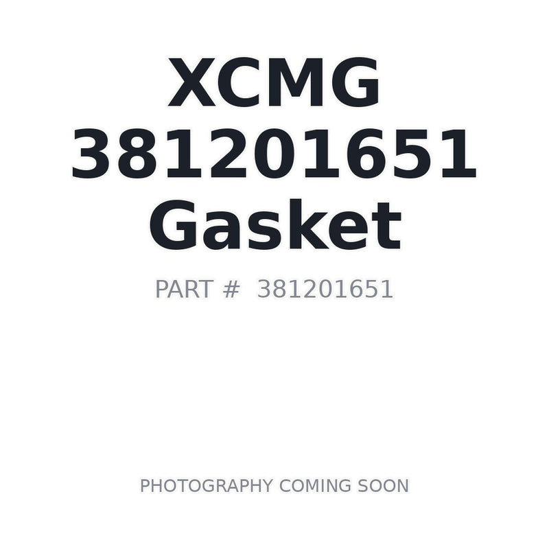 XCMG 381201651 Gasket for GR2605AT motor grader