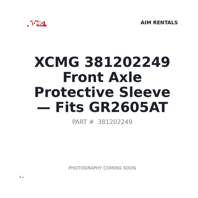 381202249 XCMG Axle Components