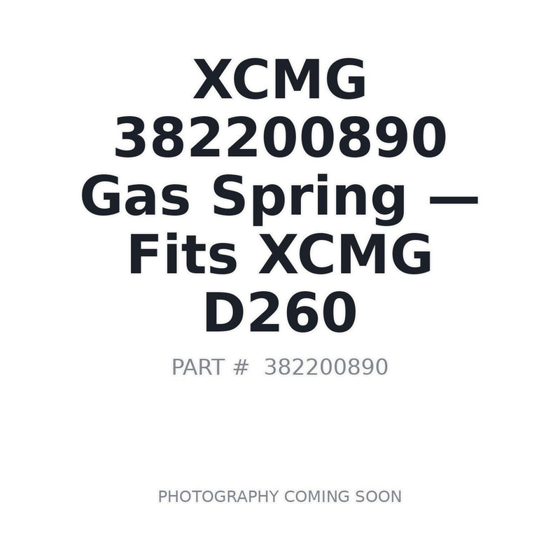 XCMG 382200890 gas spring strut for D260 crawler bulldozer | AIM Rentals BC
