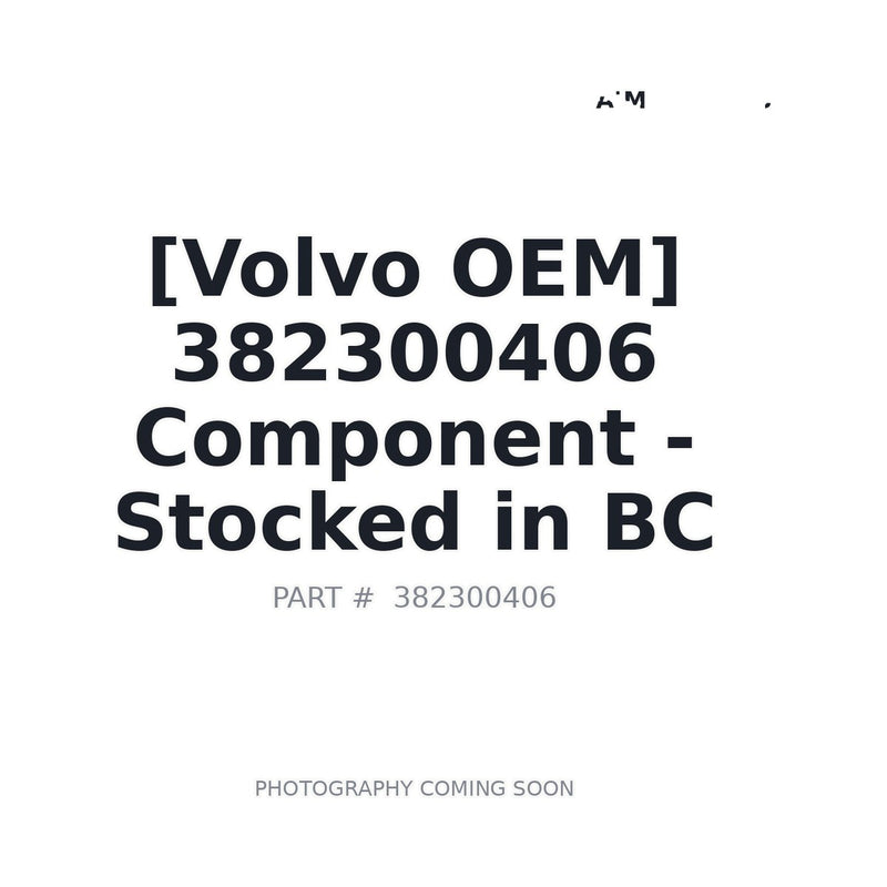 Genuine XCMG 382300406 Motor Grader Replacement Part