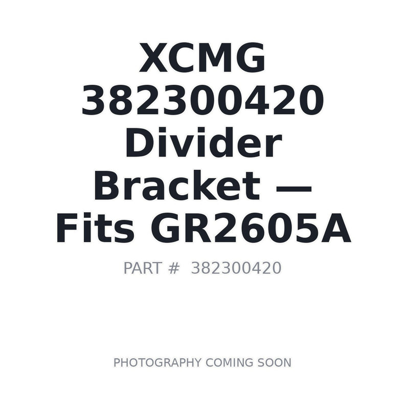 Genuine XCMG 382300420 engine component for GR2605A motor grader