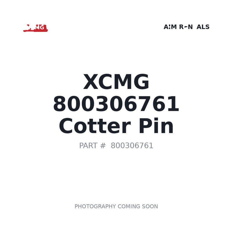 XCMG 800306761 cotter pin for XE370 XE370CA XE490D excavator
