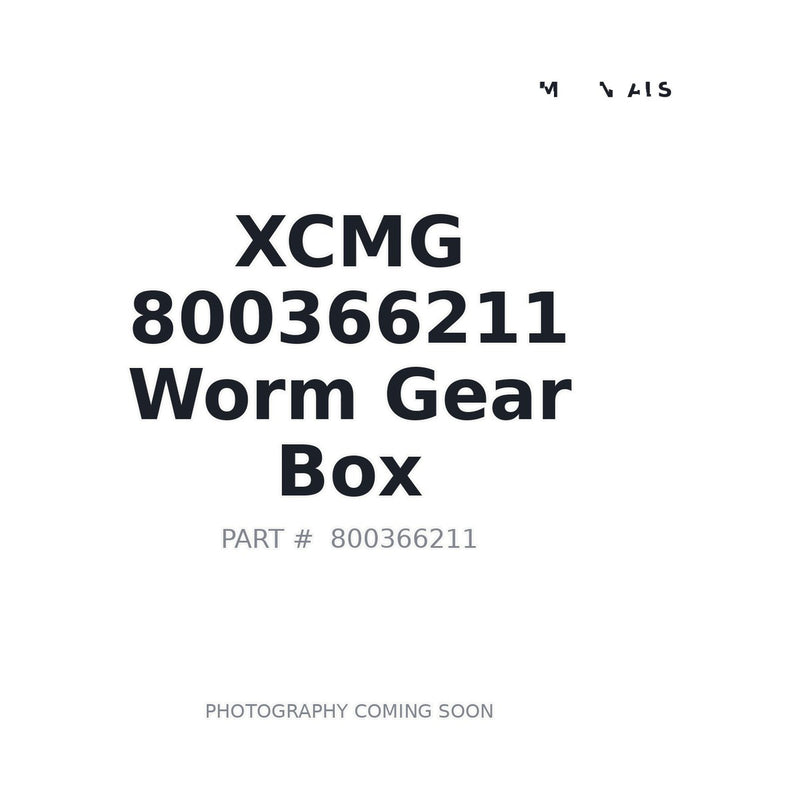 Genuine XCMG 800366211 Worm Gear Box for XE215C excavator swing drive