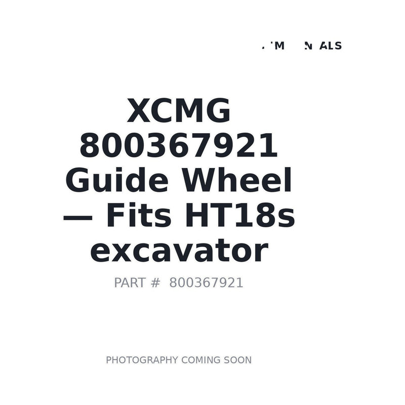 800367921 XCMG Track Idlers
