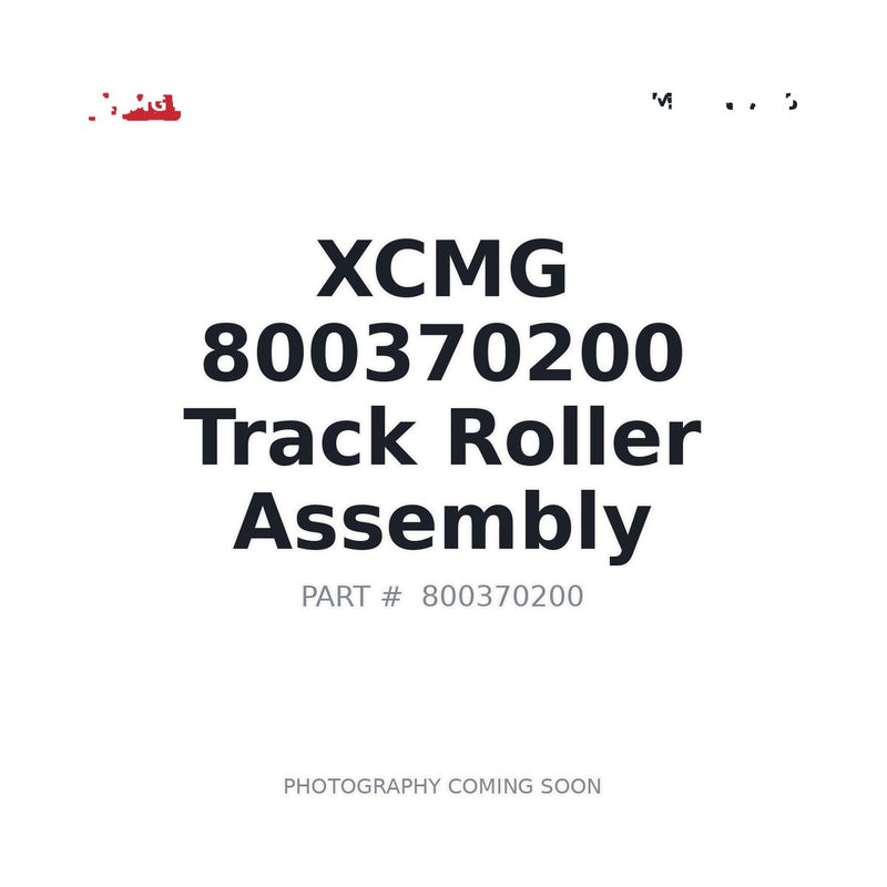 Genuine XCMG 800370200 Track Roller for XE150 to XE690 series excavators