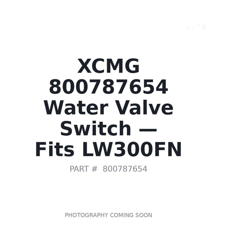 Genuine XCMG 800787654 HVAC Valve for LW300FN LW300KN LW500FN wheel loaders