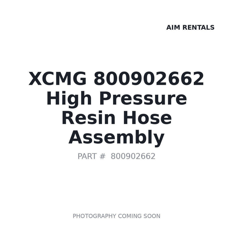 XCMG 800902662 hose assembly for XCMG excavator