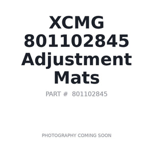 801102845 Adjustment mats by XCMG | In Stock BC