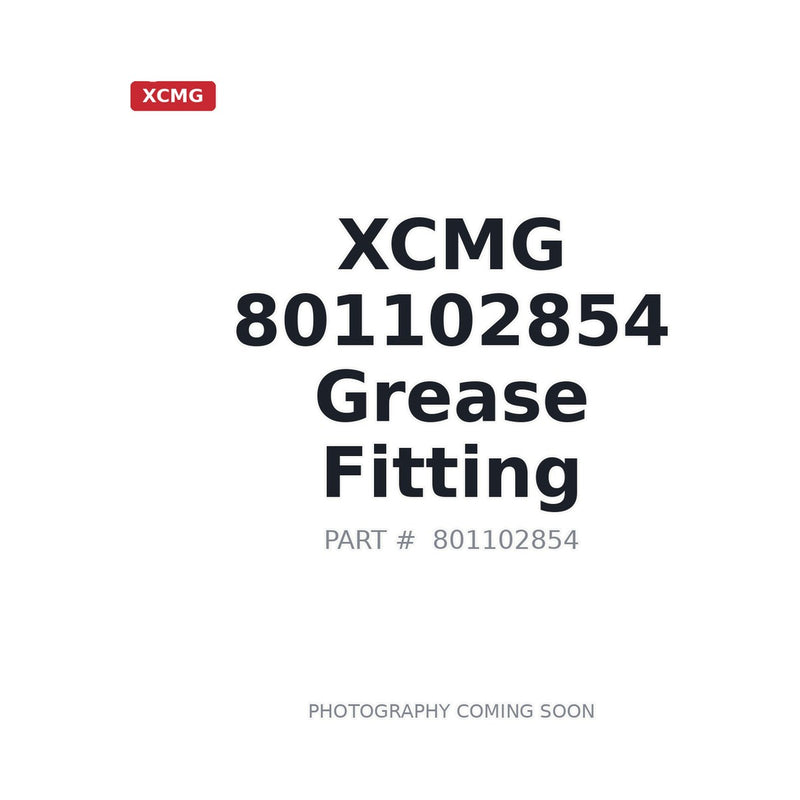 801102854 XCMG Grease Fitting