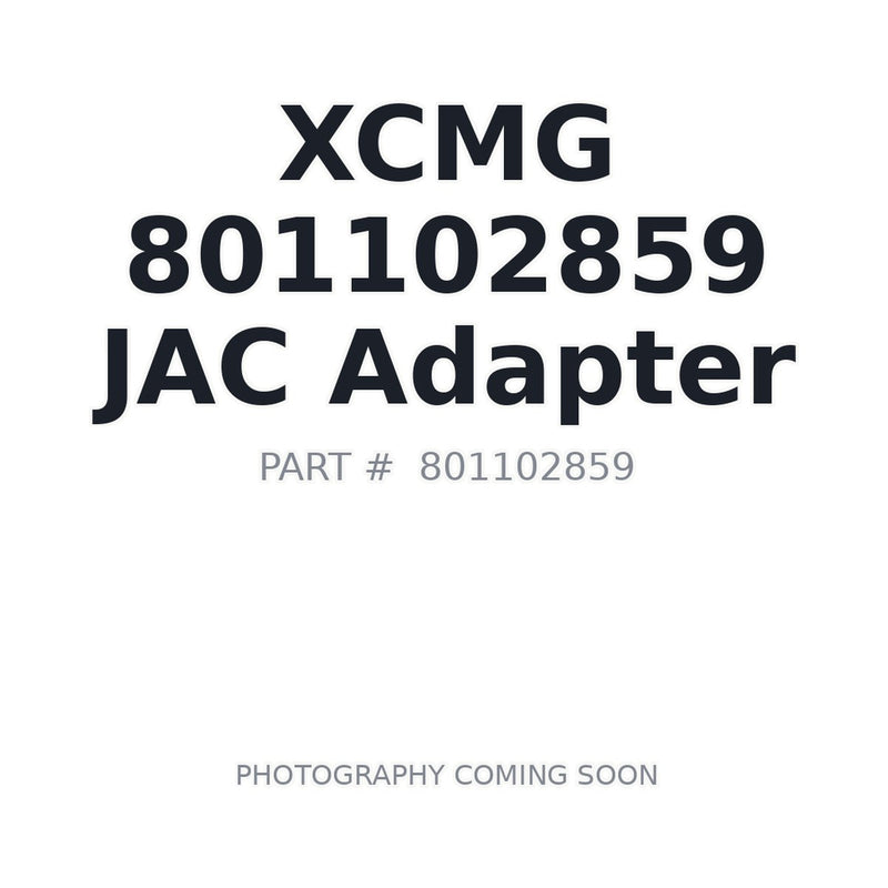 XCMG 801102859 adapter for XE215CA XE200-250 series excavator