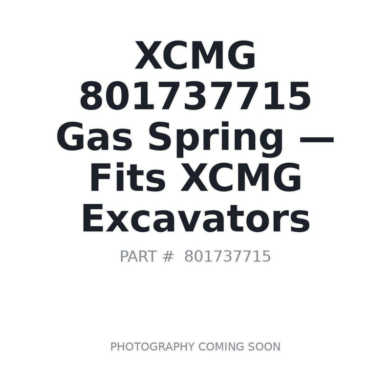 801737715 XCMG Gas Springs