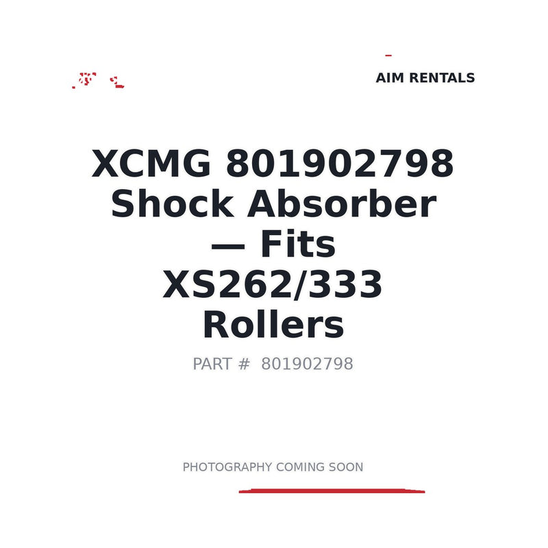 XCMG 801902798 Drum Shock Absorber YLJ-19B/C XS122 XS262 | In Stock Prince George BC