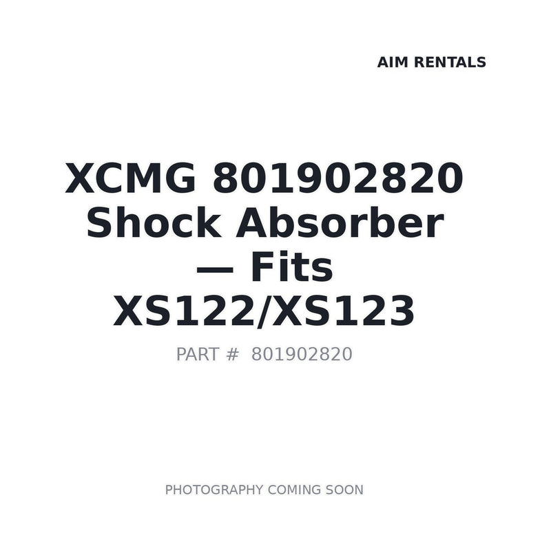XCMG 801902820 shock absorber product image