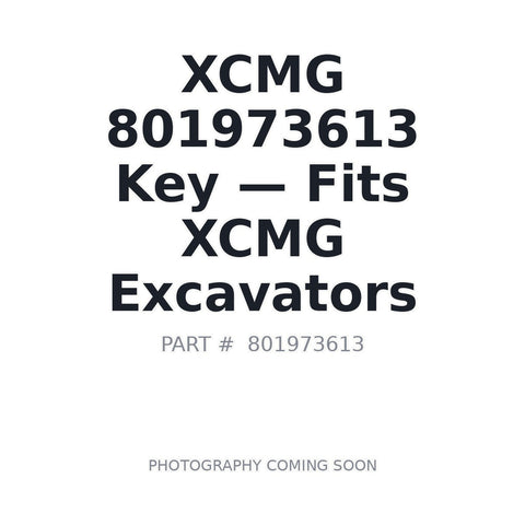 801973613 XCMG Keys