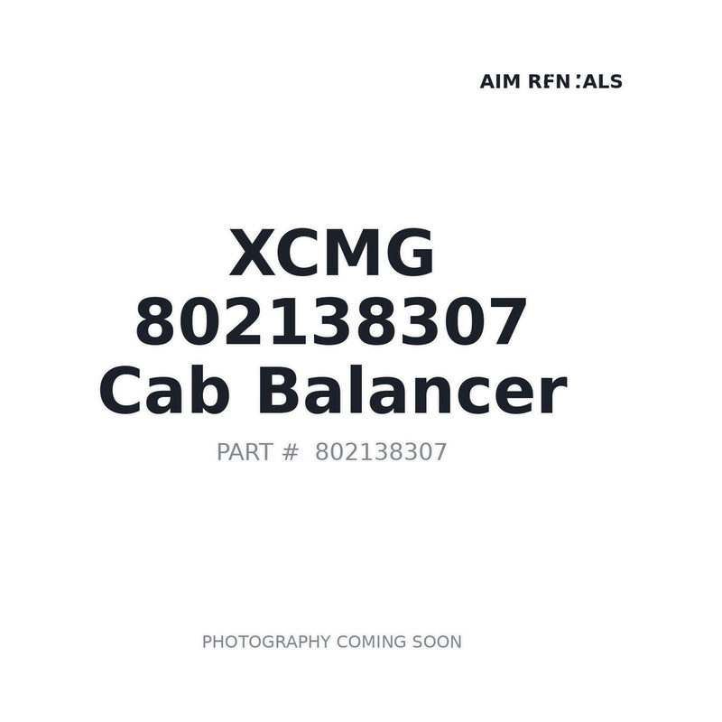 Genuine XCMG 802138307 Cab Balancer for XE215C XE265C XE370CA Excavator