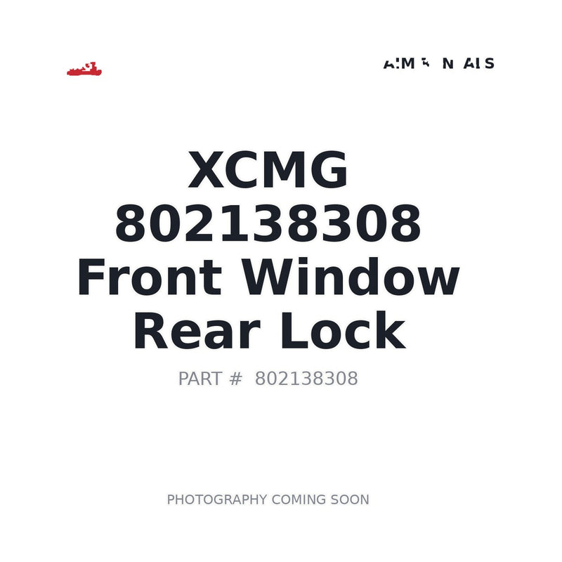 XCMG 802138308 Cab Rear Latch Lock XE135F XE215DA XE370D Excavator