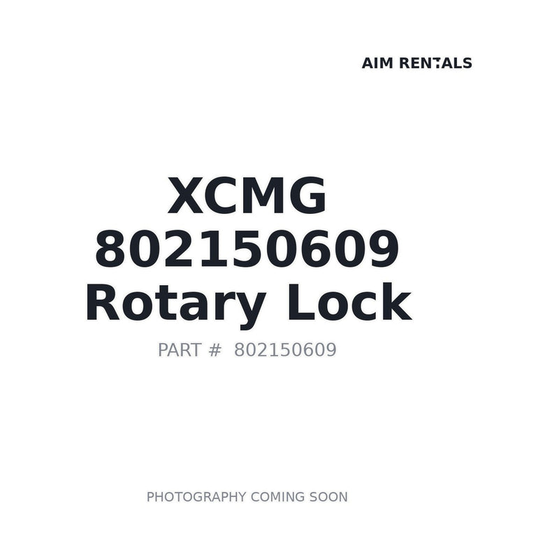 XCMG 802150609 Rotary Lock for ZL50GN LW900KN wheel loaders