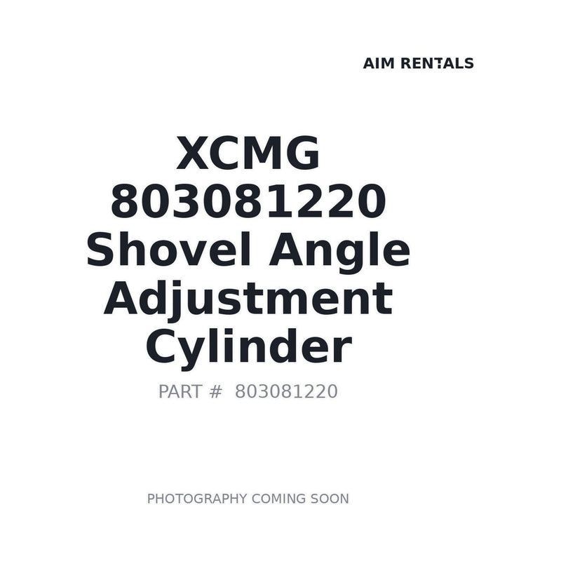 XCMG 803081220 Blade Angle Change Cylinder for GR2605 motor grader
