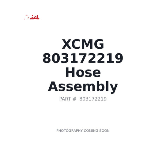 803172219 XCMG Hose