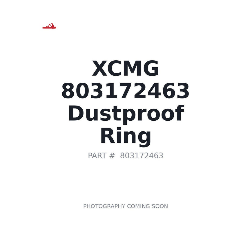 803172463 XCMG Dust Ring