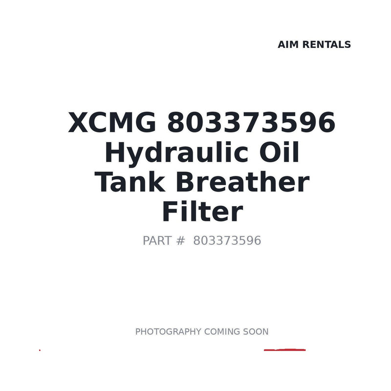XCMG 803373596 Hydraulic Oil Tank Air Filter for XE520C Excavator