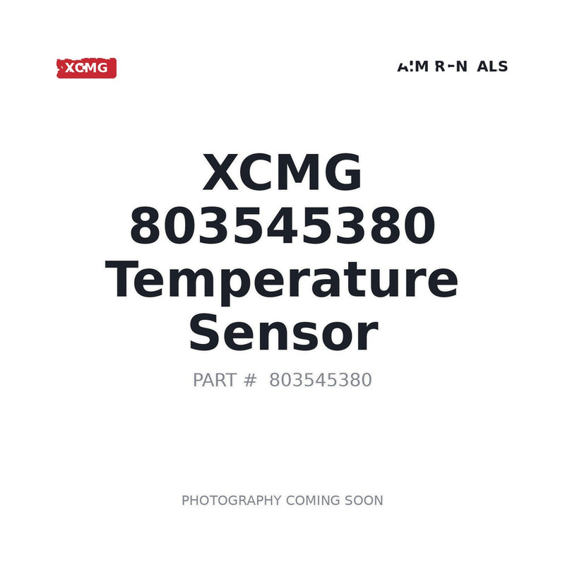 803545380 XCMG Sensor