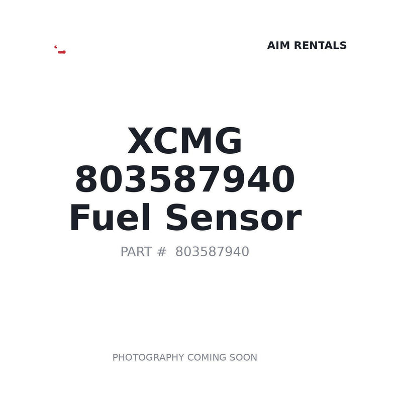 803587940 XCMG Sensor