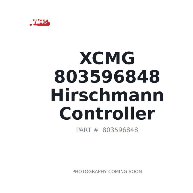 803596848 XCMG Controller
