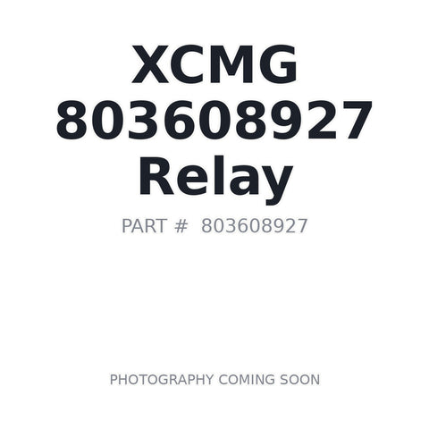 XCMG 803608927 Electrical Relay for XE490D Excavator