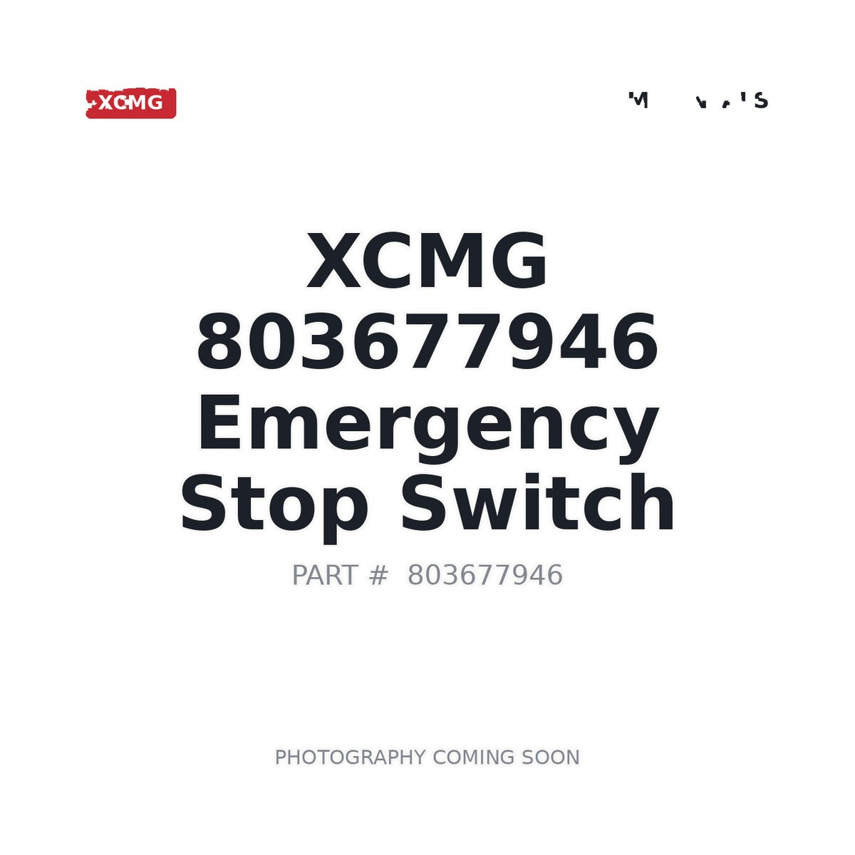 803677946 XCMG Sensor