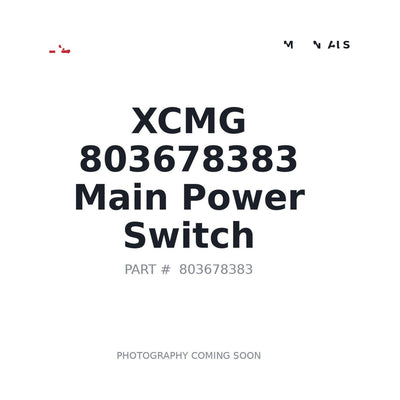 803678383 XCMG Switch