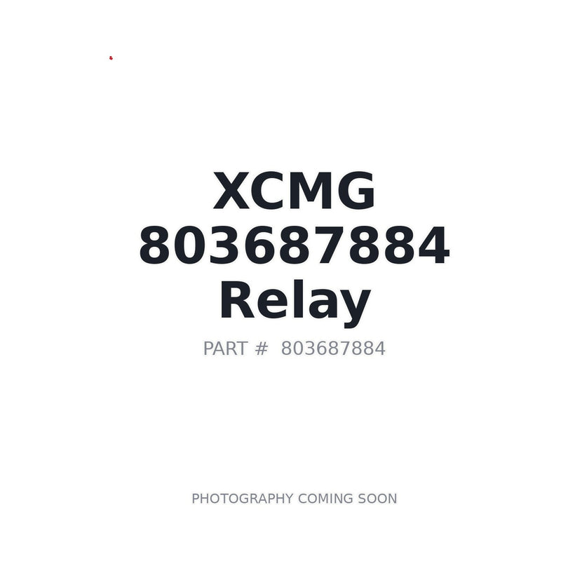 Genuine XCMG 803687884 Relay for GR2205T GR2605 Motor Grader
