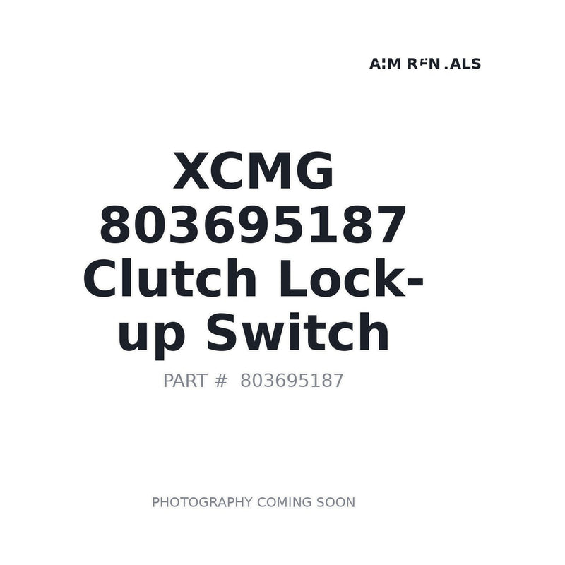 XCMG 803695187 Clutch Lock-Up Switch for GR2605 Motor Grader