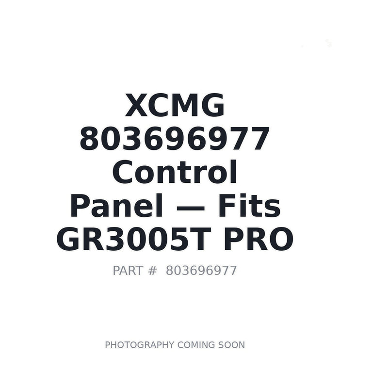 XCMG 803696977 electrical panel for XCMG heavy equipment