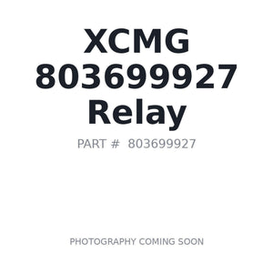 803699927 Relay by XCMG | Only 1 Left BC