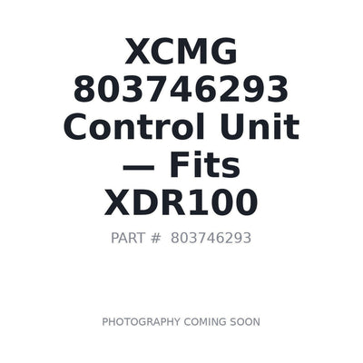 803746293 XCMG Electrical Control Units