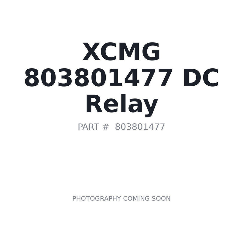 XCMG 803801477 relay for GR3005T motor grader
